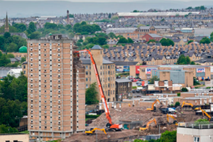 yüksek bina yıkımı